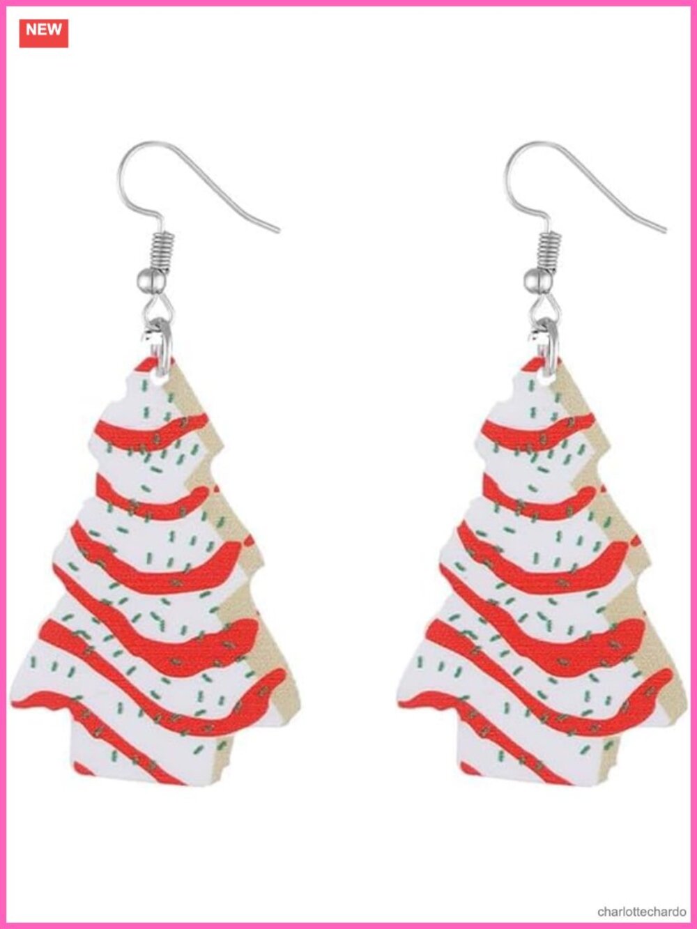Acrylic Christmas Animal Earrings for Women Funny Boots Chicken Drop Dangle
